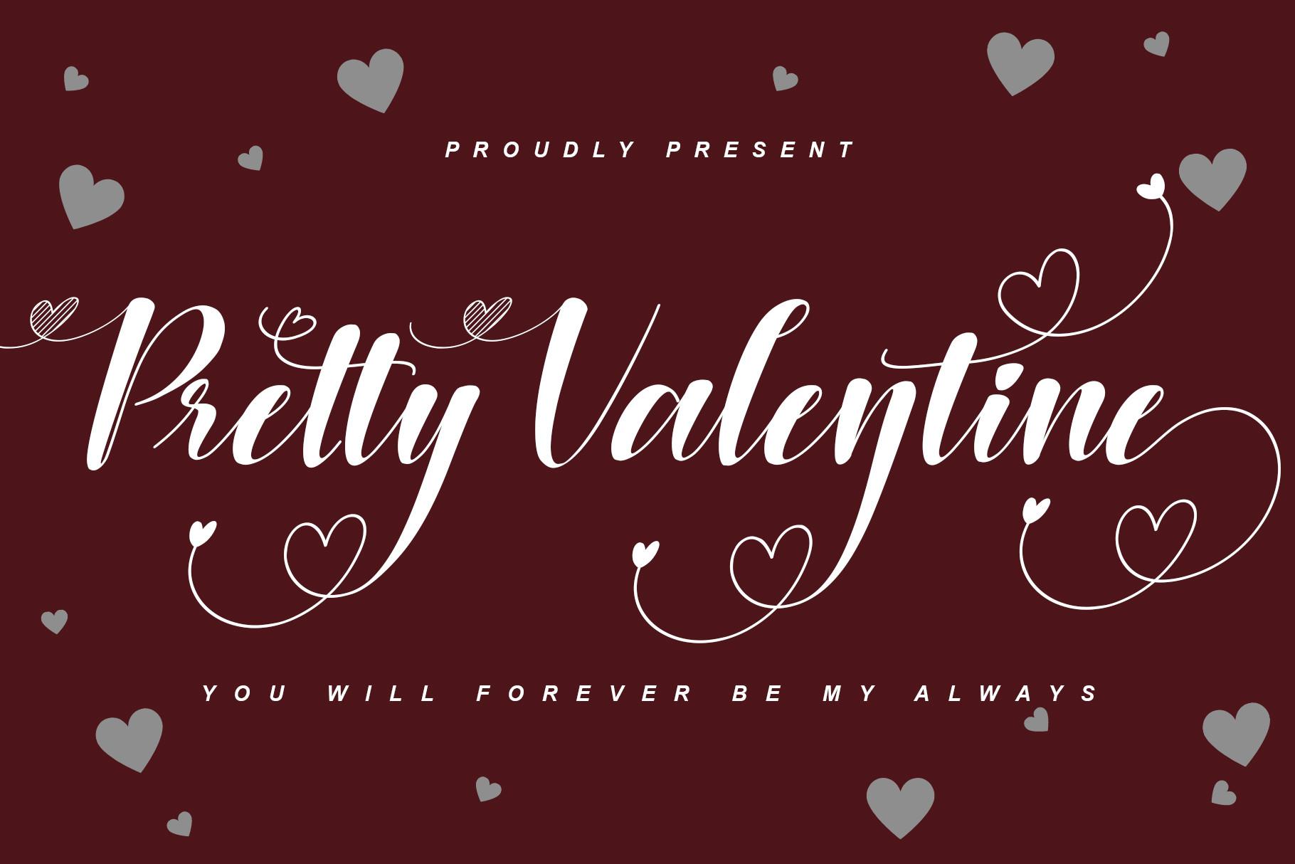 Pretty Valentine Font