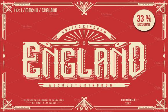 England Font