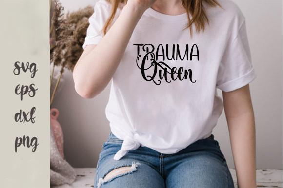 Nurse Svg Design, Trauma Queen