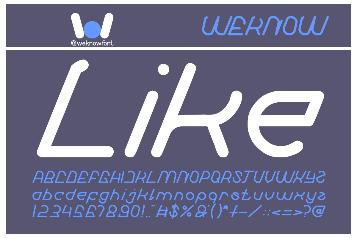 Like This Font
