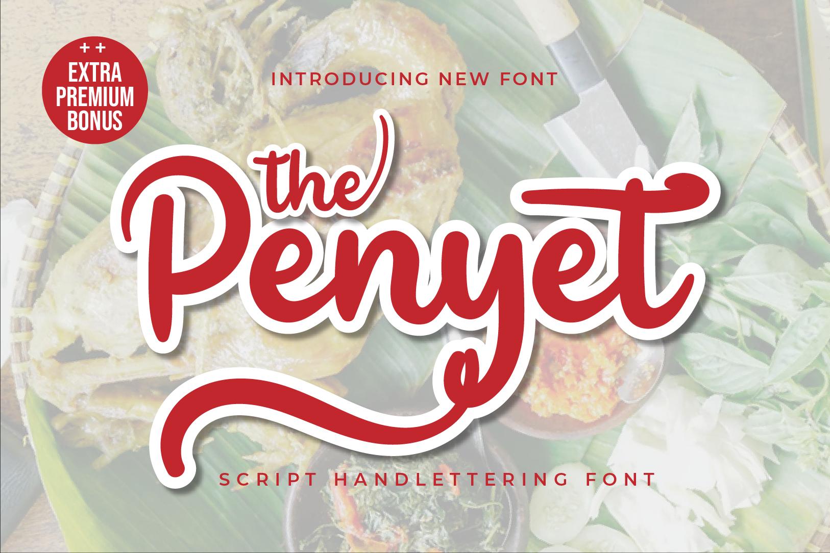 The Penyet Font