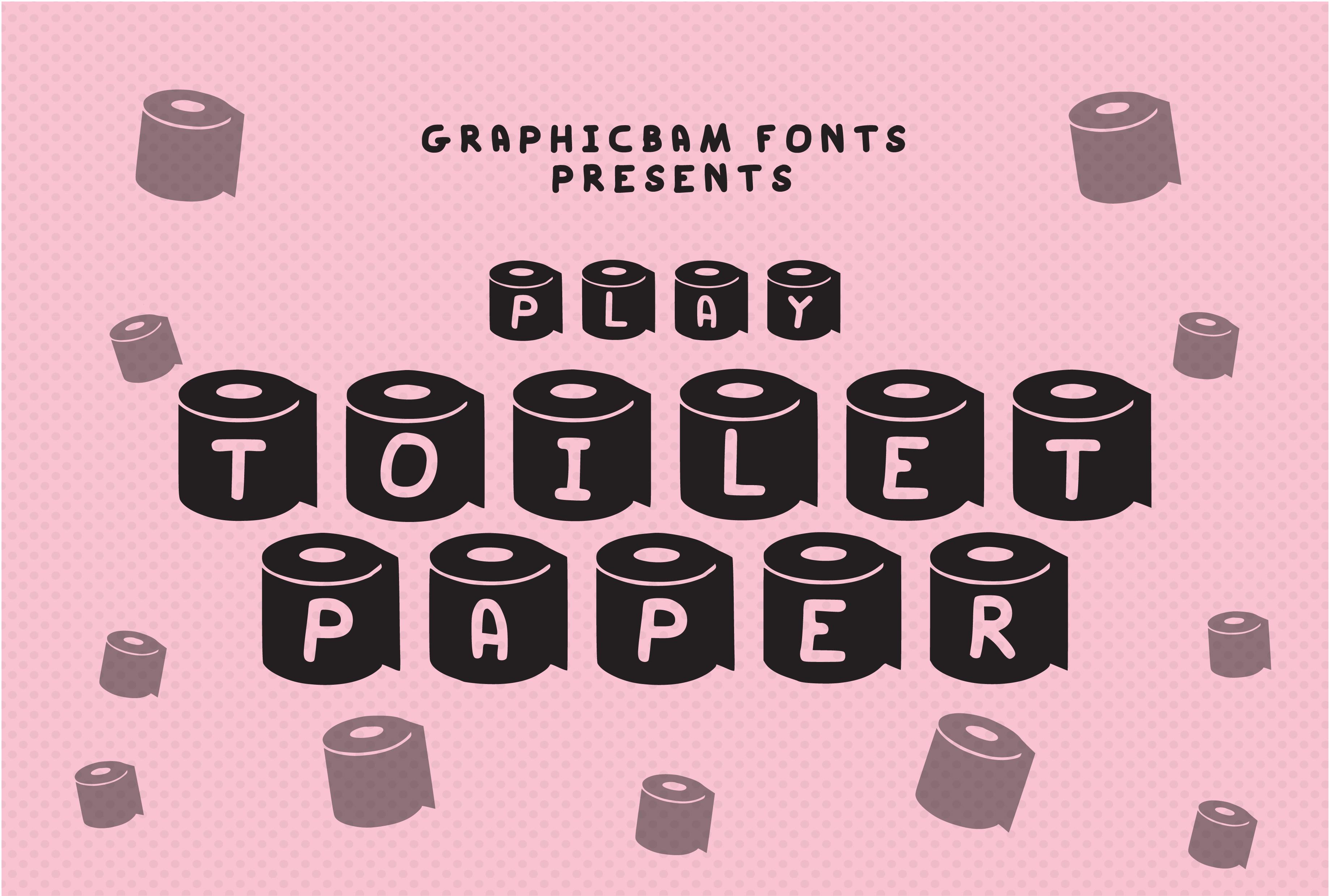 Play Toilet Font