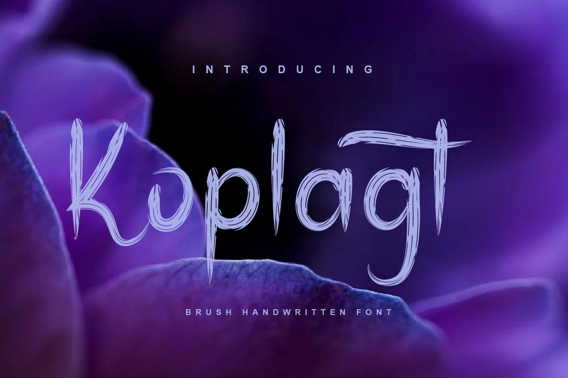 Koplagt Font