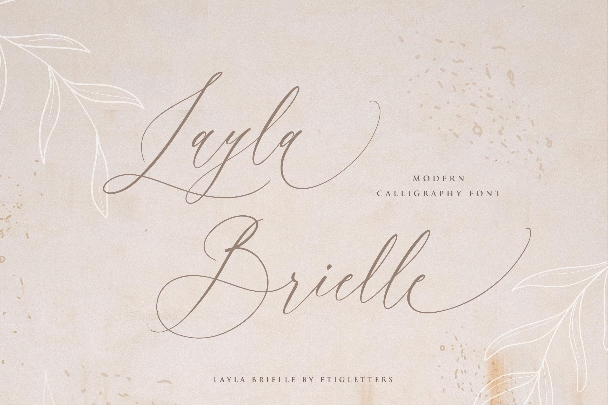 Layla Brielle Font