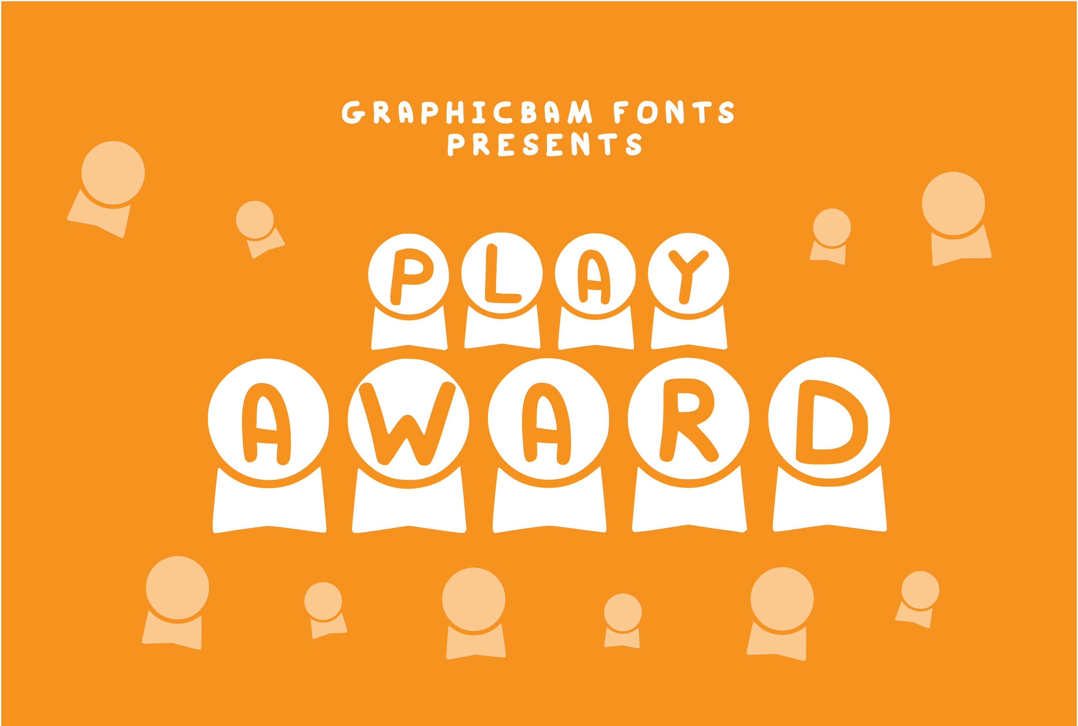 Play Award Font