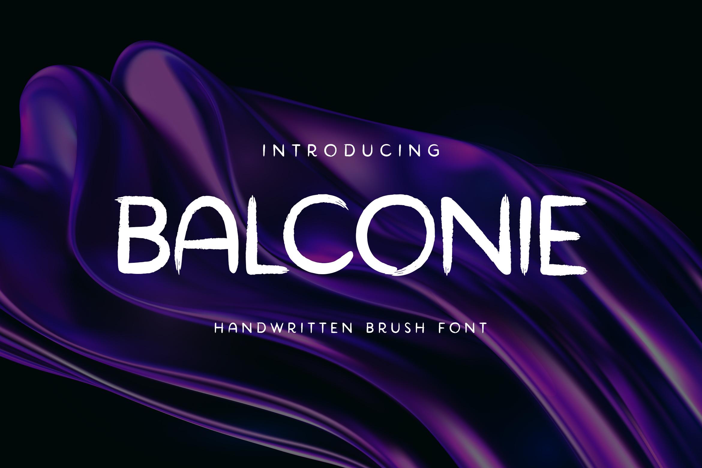 Balconie Font