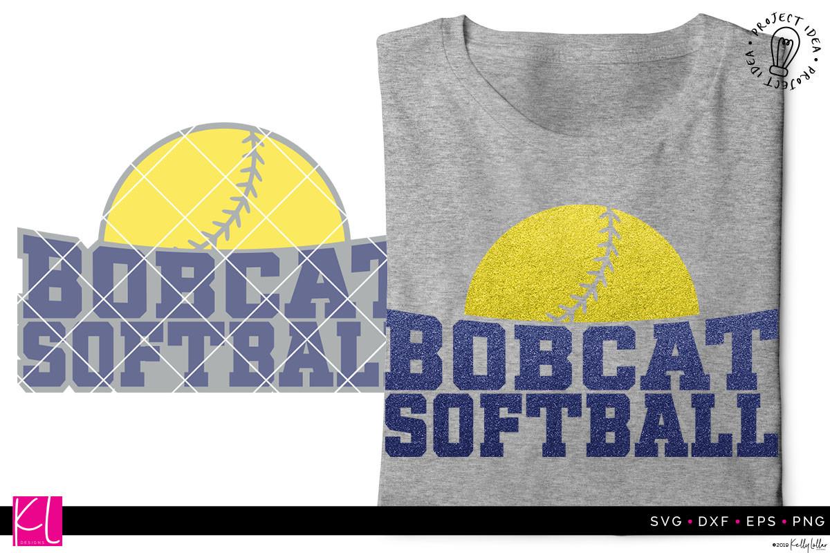 Bobcat Softball Curved
