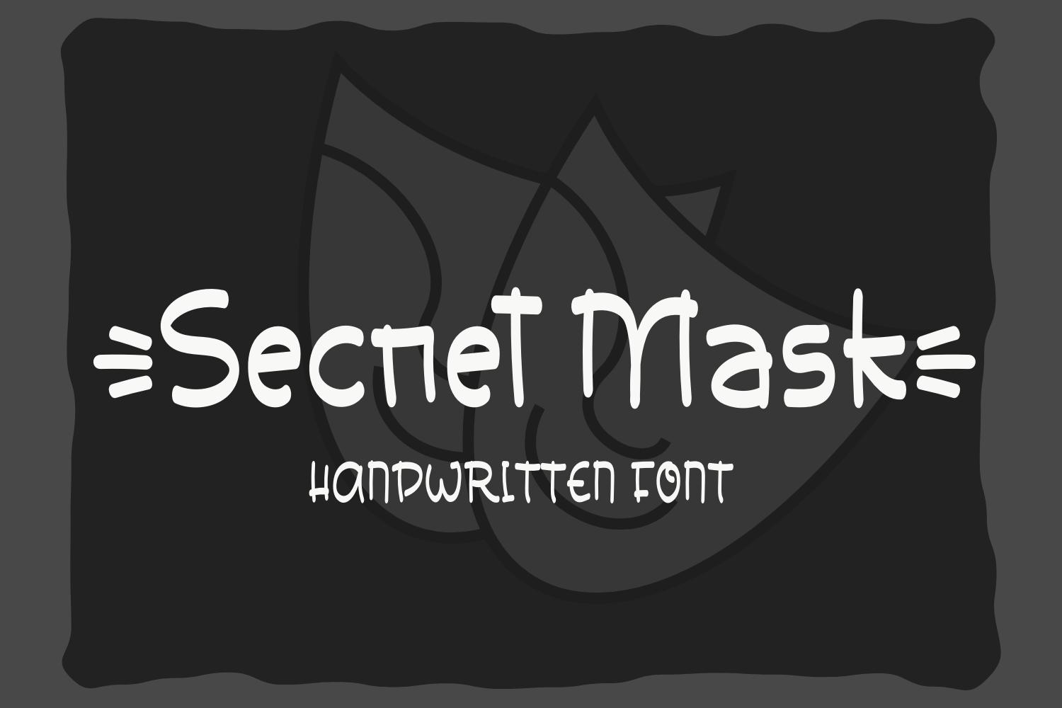 Secret Mask Font