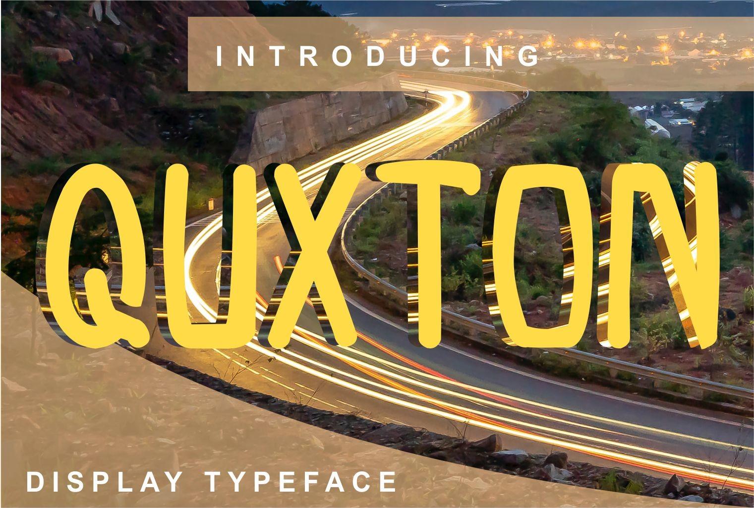Quxton Font