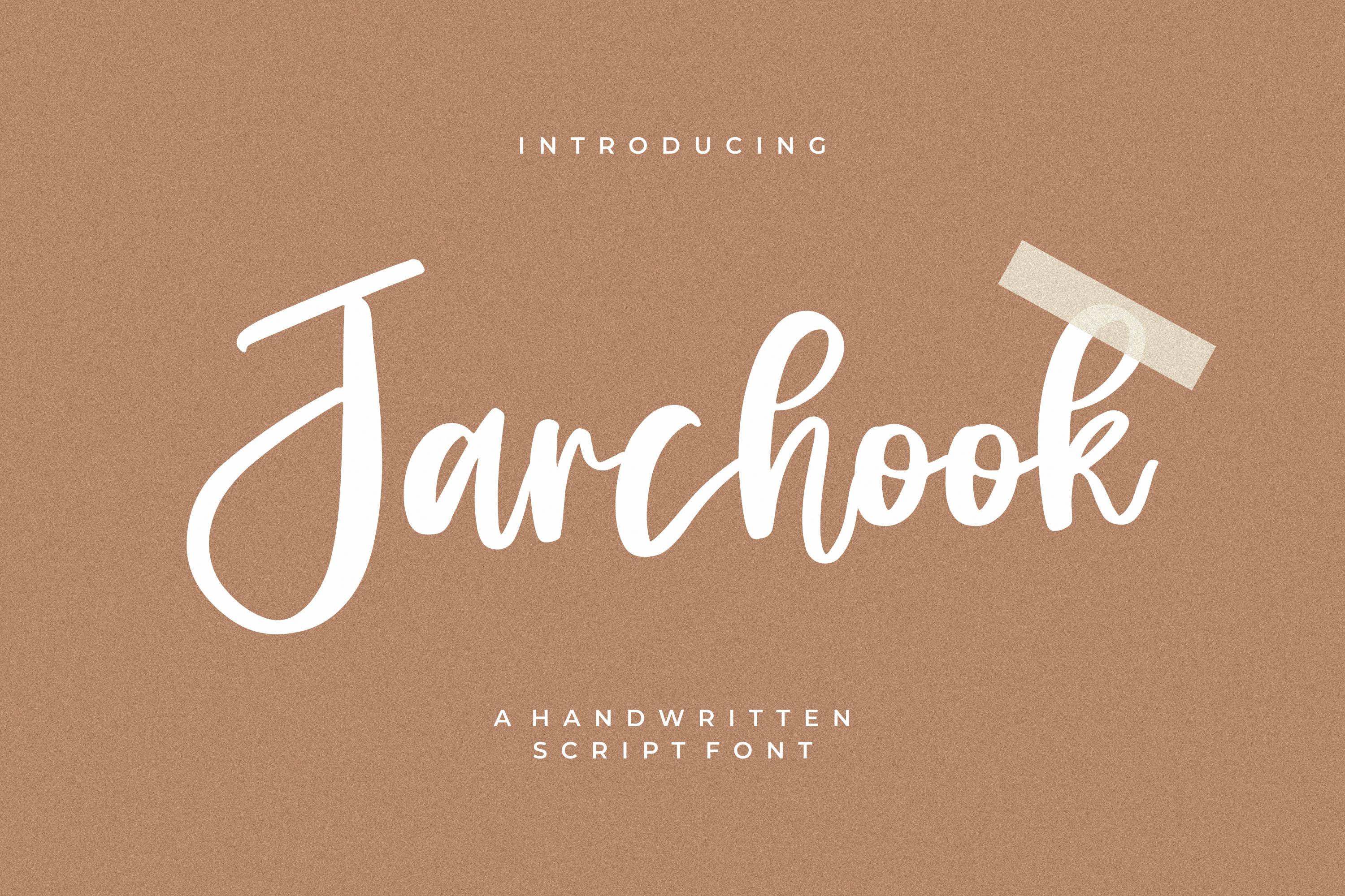 Jarchook Font