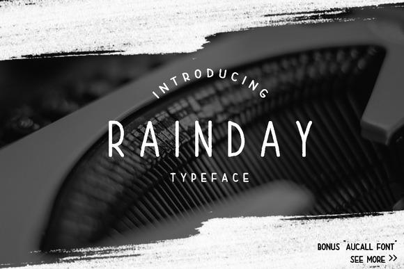 Rain Day Font