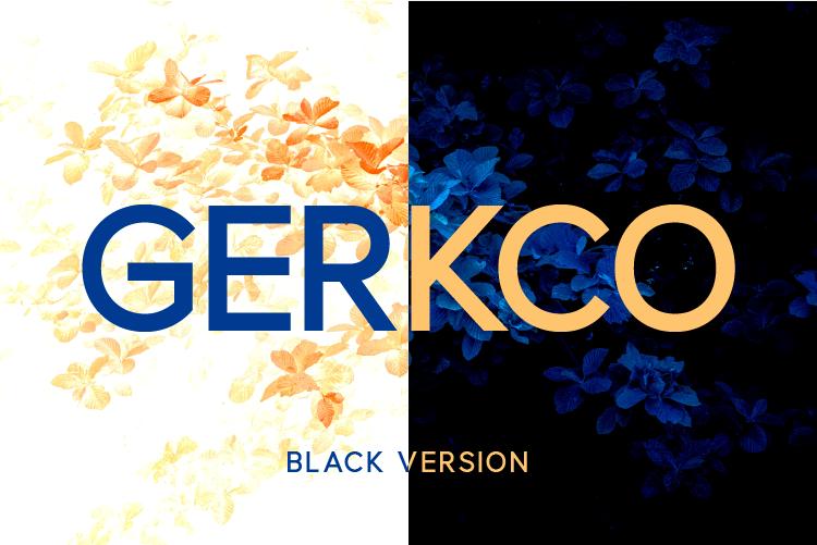 Gerkco Black Font