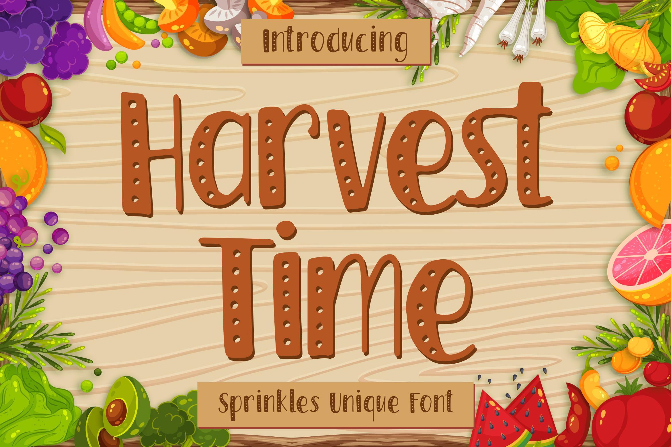 Harvest Time Font
