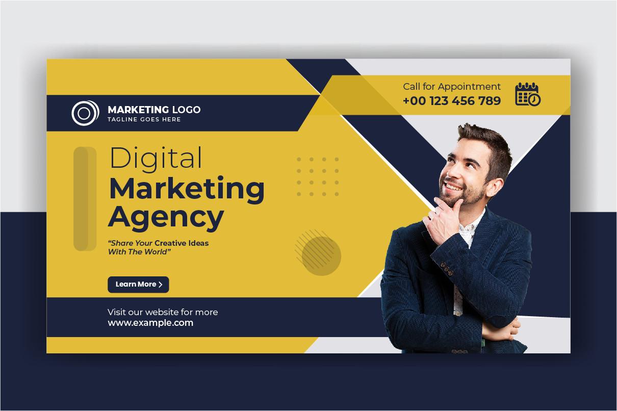 Digital Marketing Web Banner Template