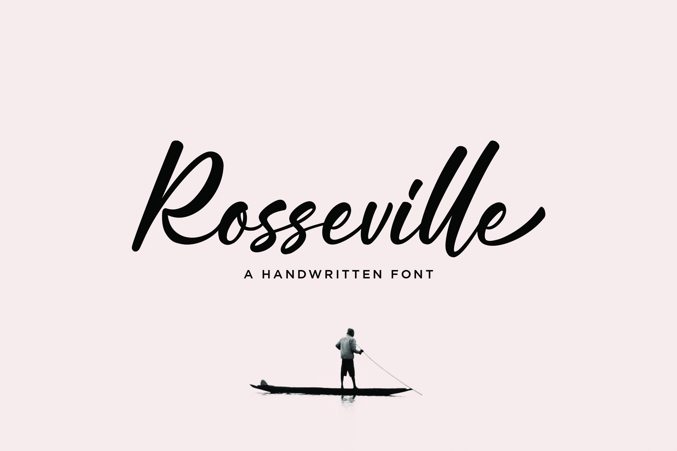 Rosseville Font