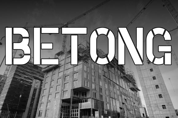 Betong Font