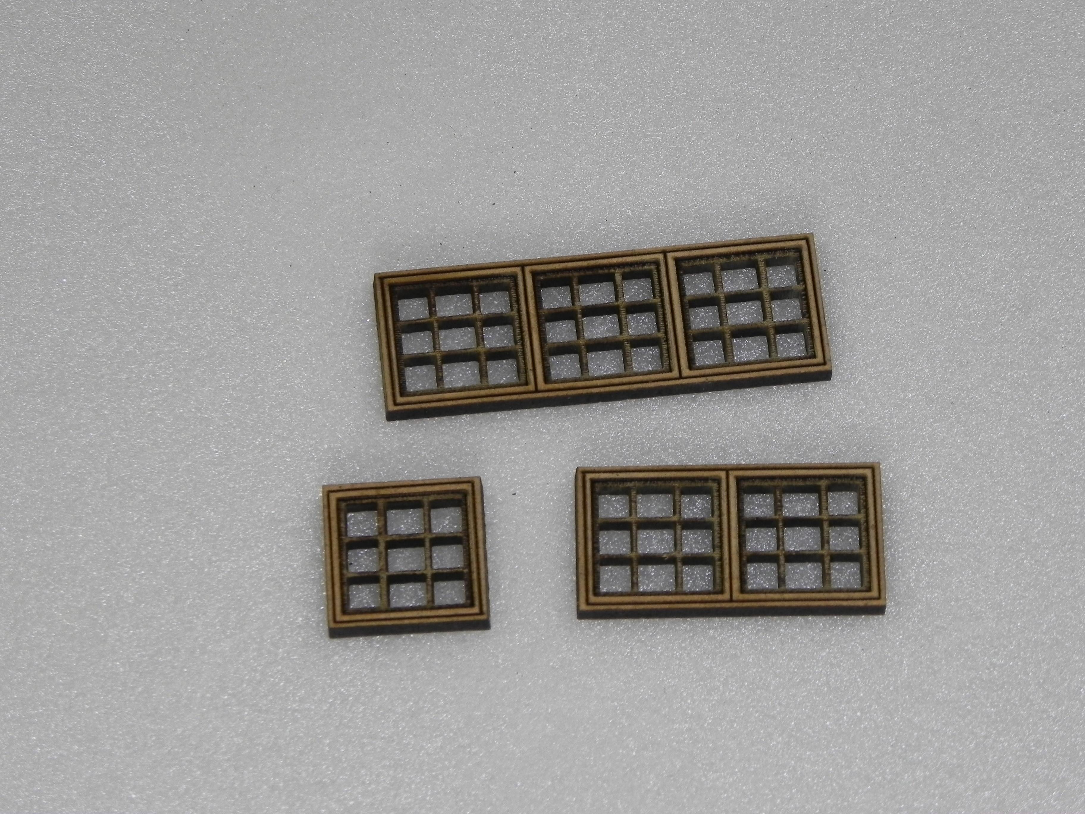Miniature Square Window 19.3mm