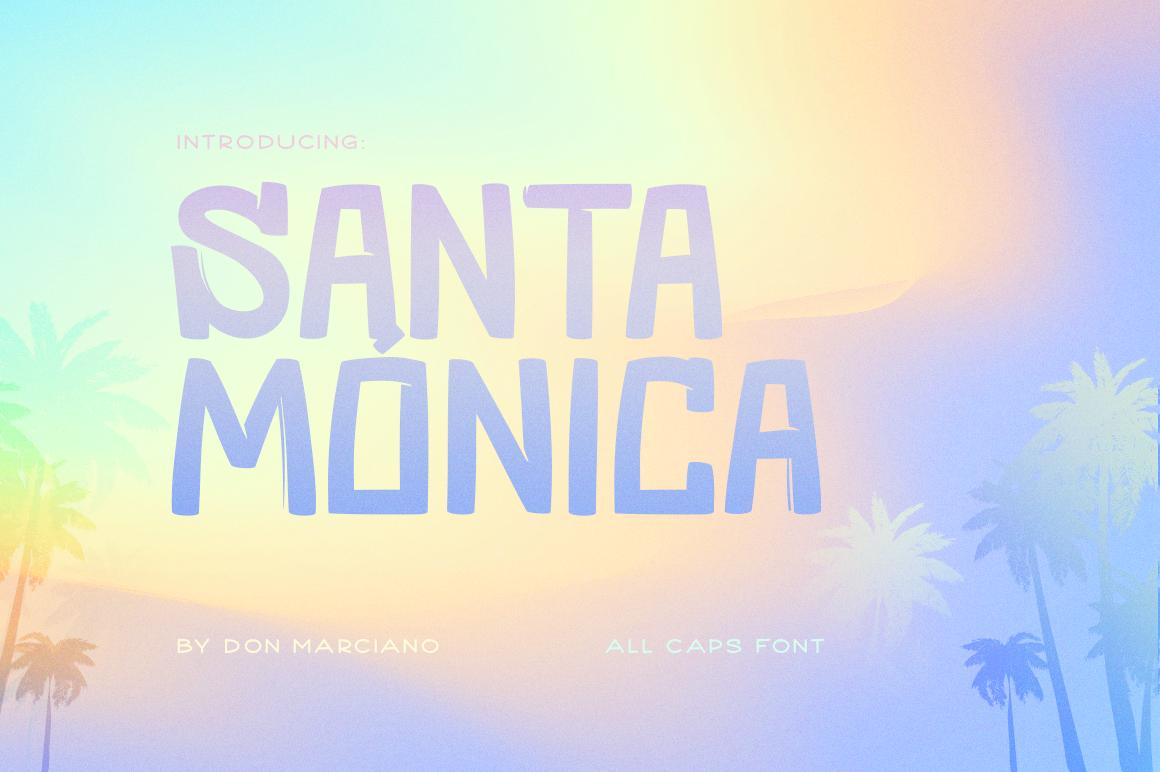 Santa Monica Font
