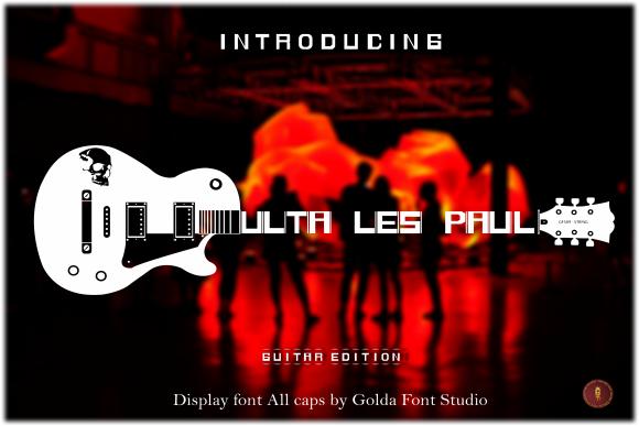 Ultra Less Paul Font