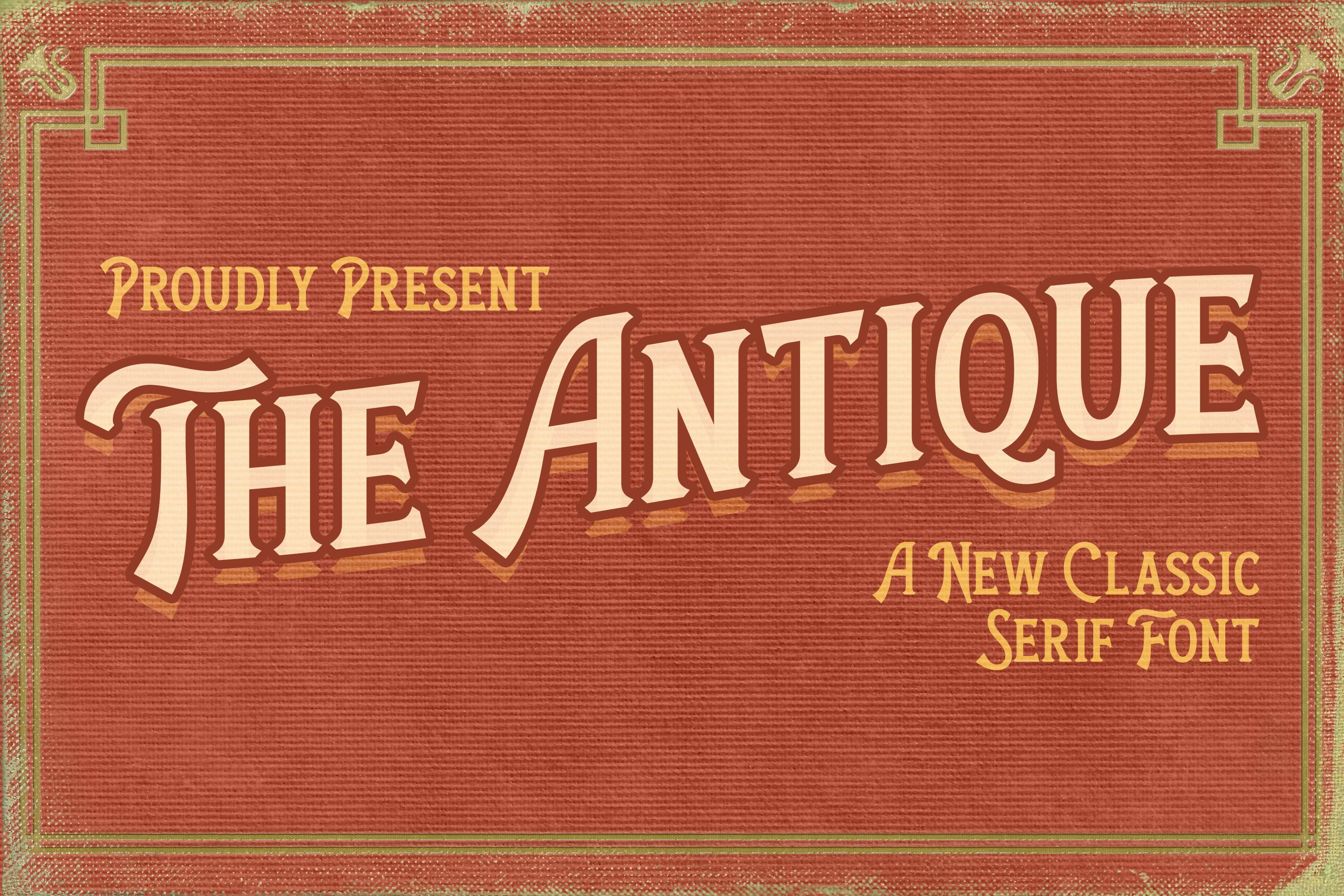 The Antique Font