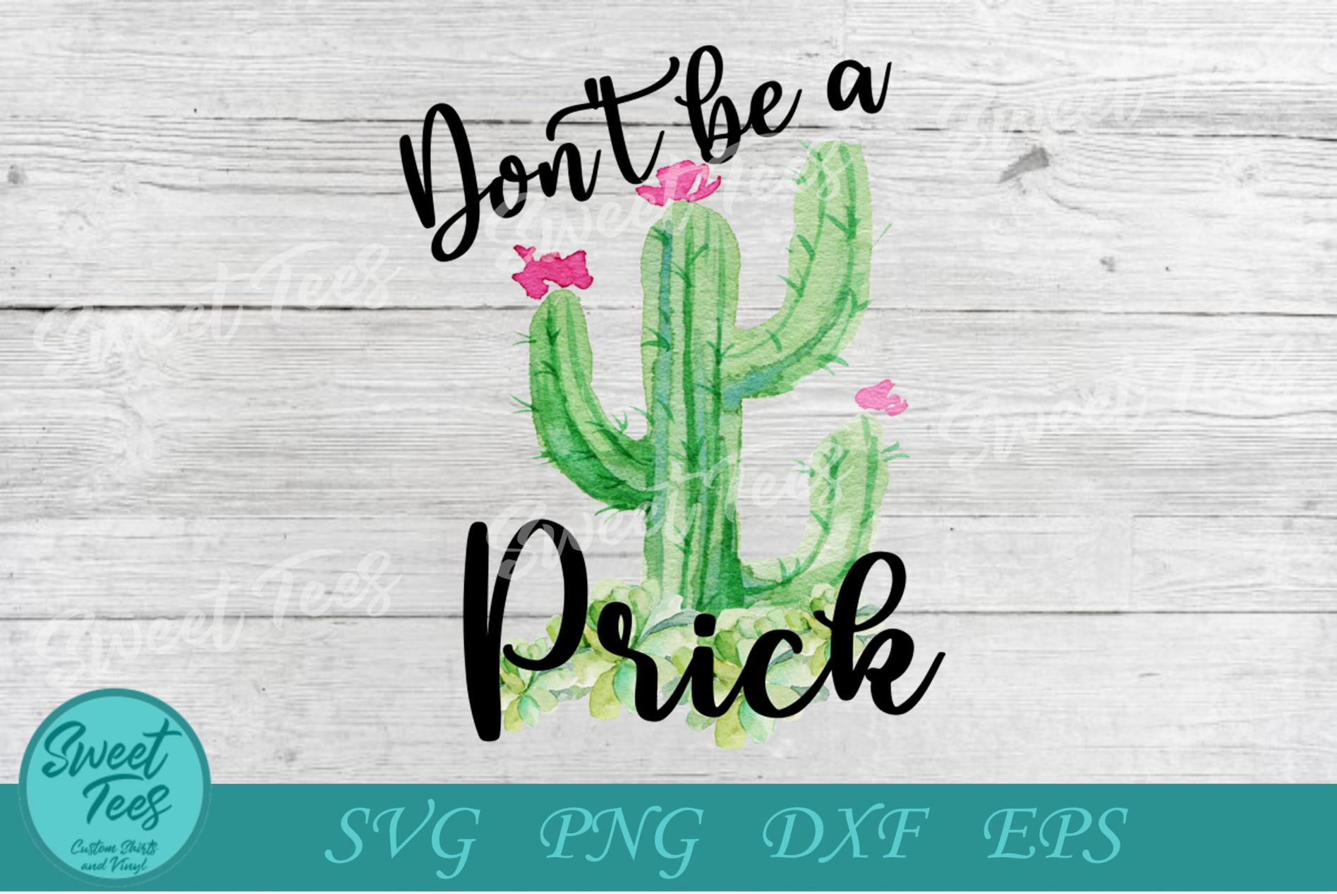 Don't Be a Prick