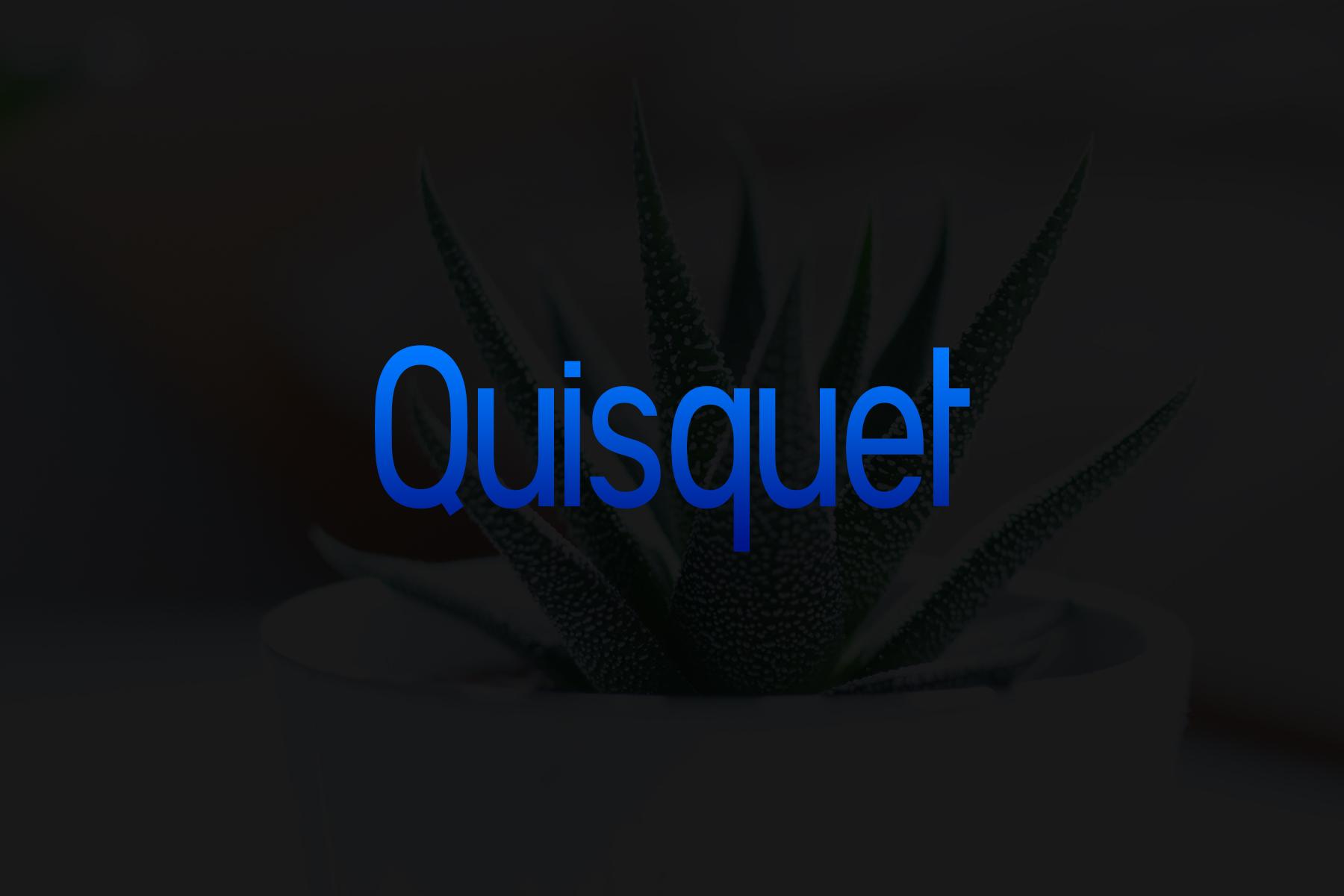 Quisquet Font