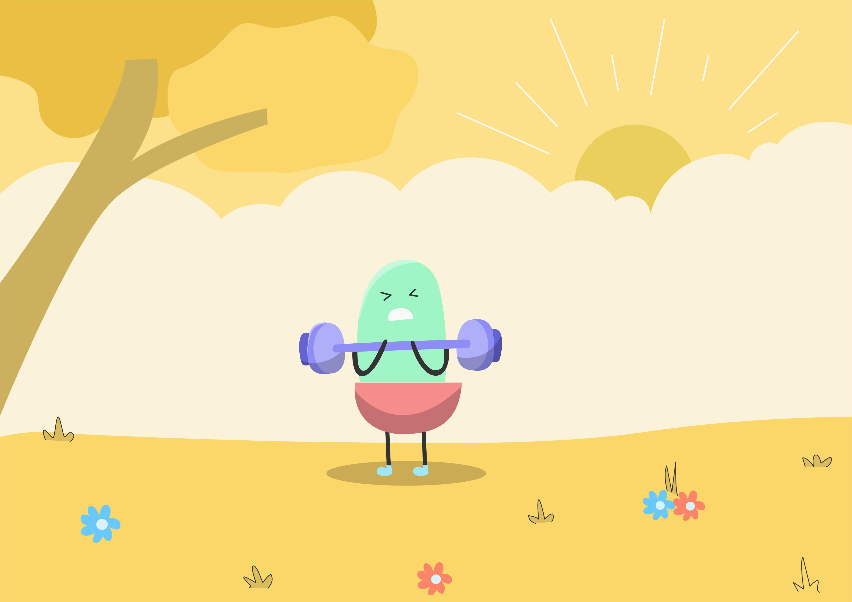 Cute Peanut Dumb Illustration #328