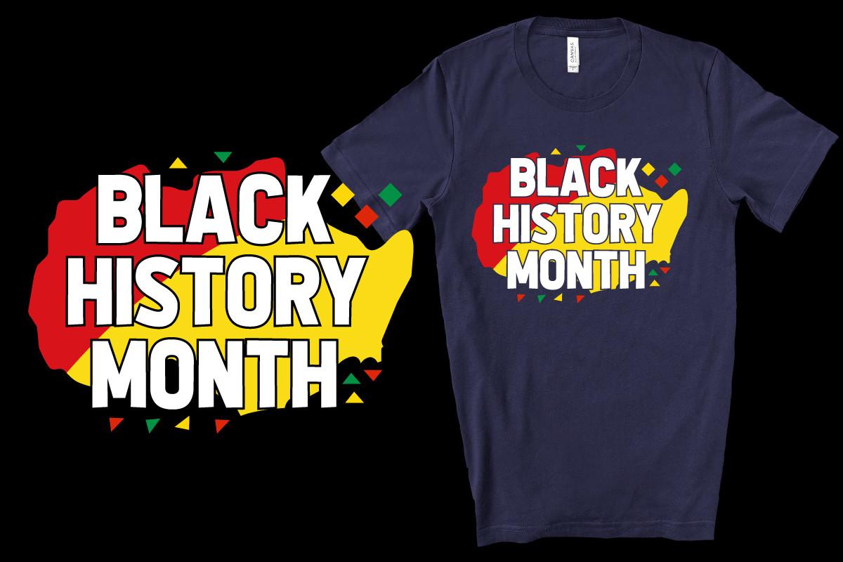 Black History T-Shirt Design