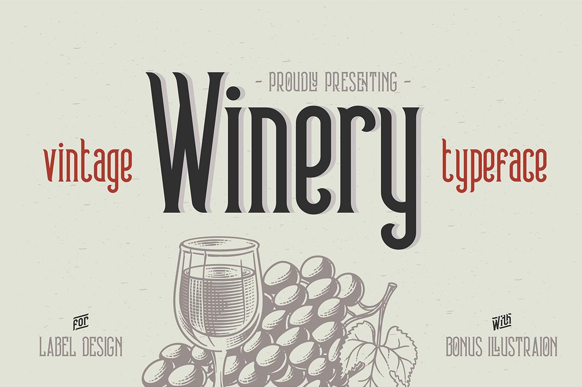 Winery Font