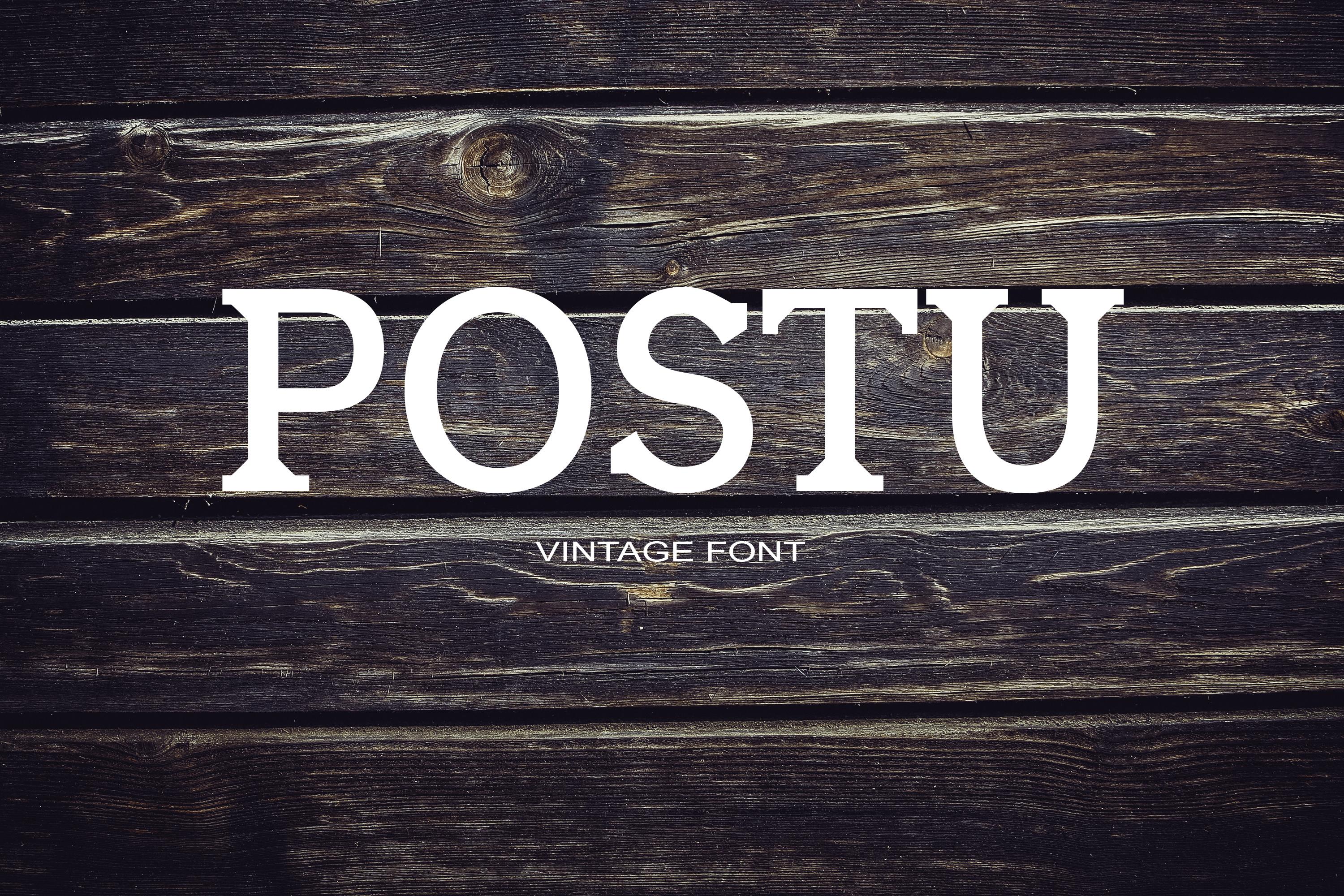 Postu Font