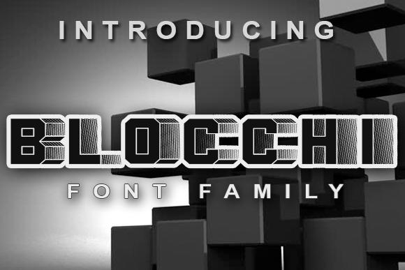 Blocchi Font