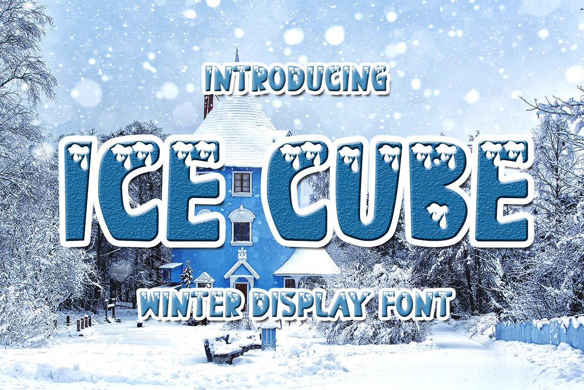 Ice Cube Font