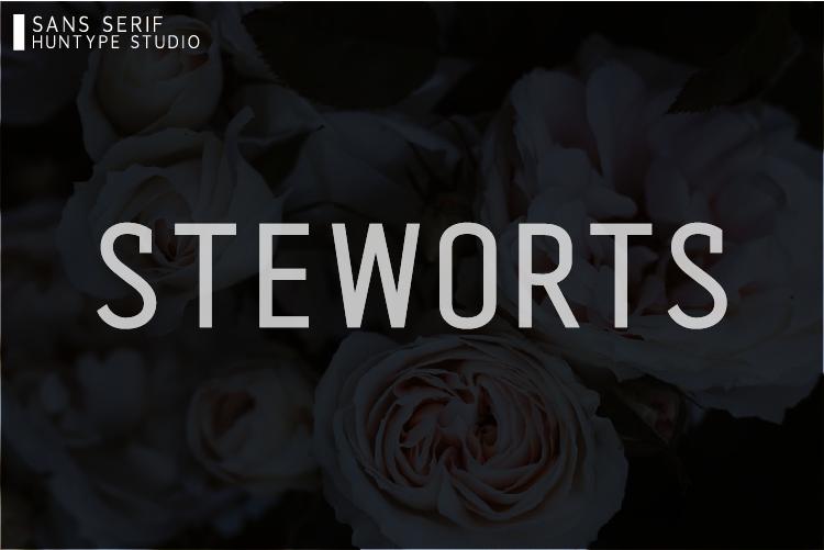 Steworts Font