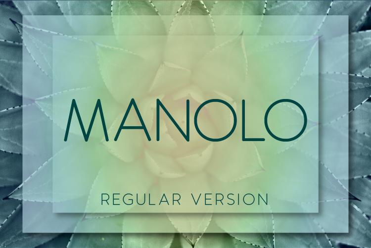 Manolo Regular Font