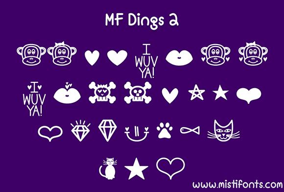 MF Dings 2 Font