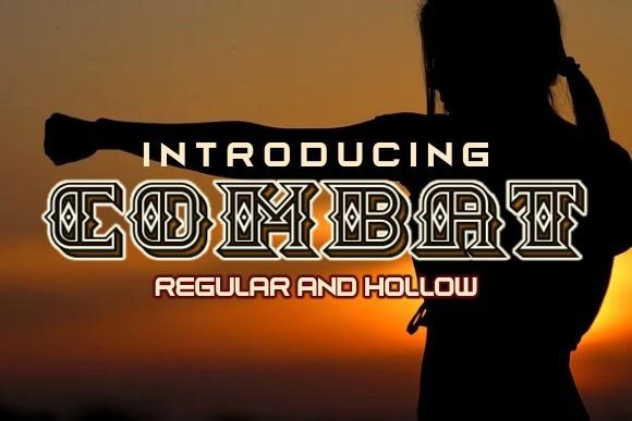 Combat Font