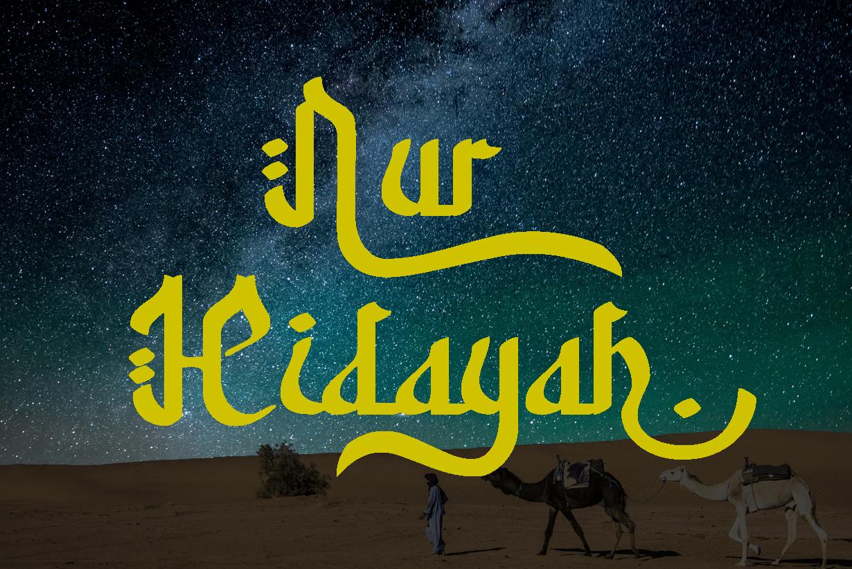 Nur Hidayah Font