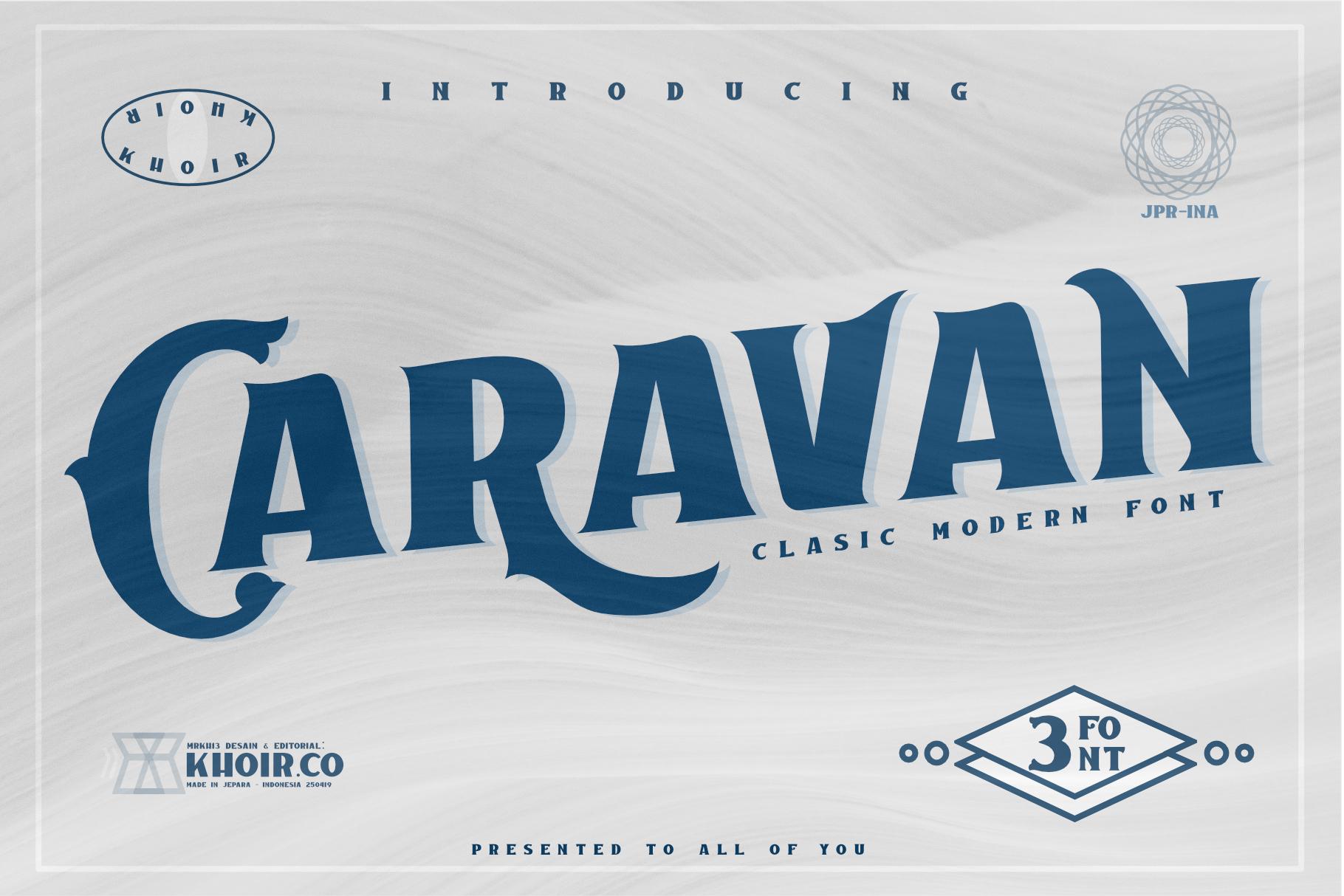 Caravan Font