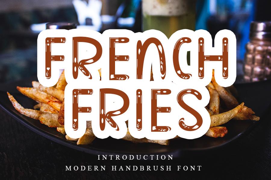 French Fries Font