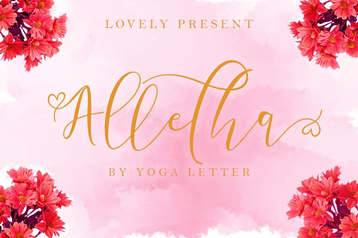 Alletha Font