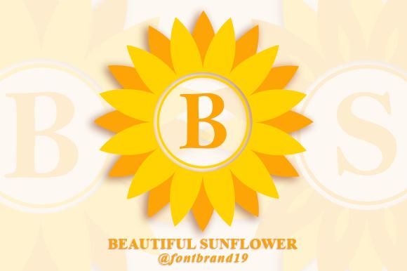 Beautiful Sunflower Font