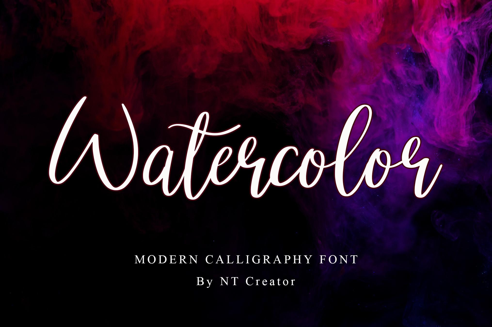 Watercolor Font