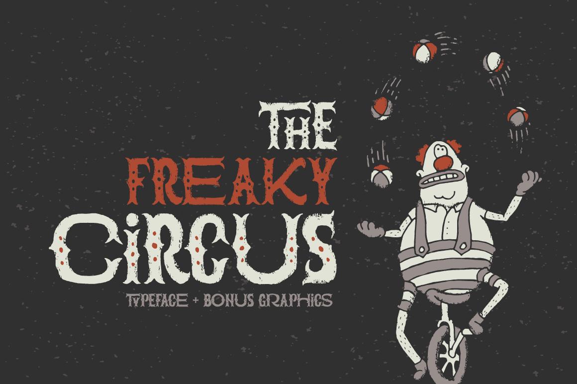 The Freaky Circus Font