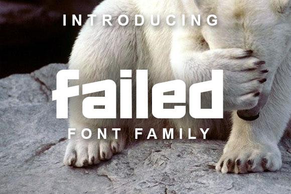 Failed Font
