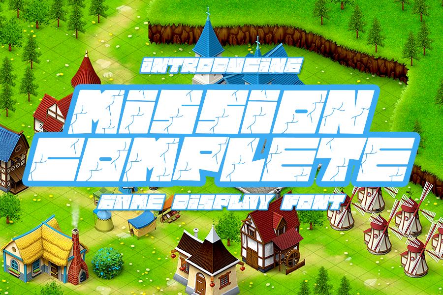 Mission Complete Font