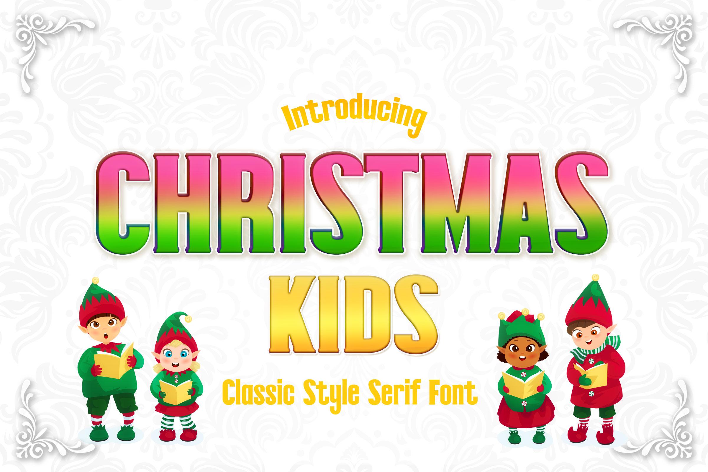 Christmas Kids Font