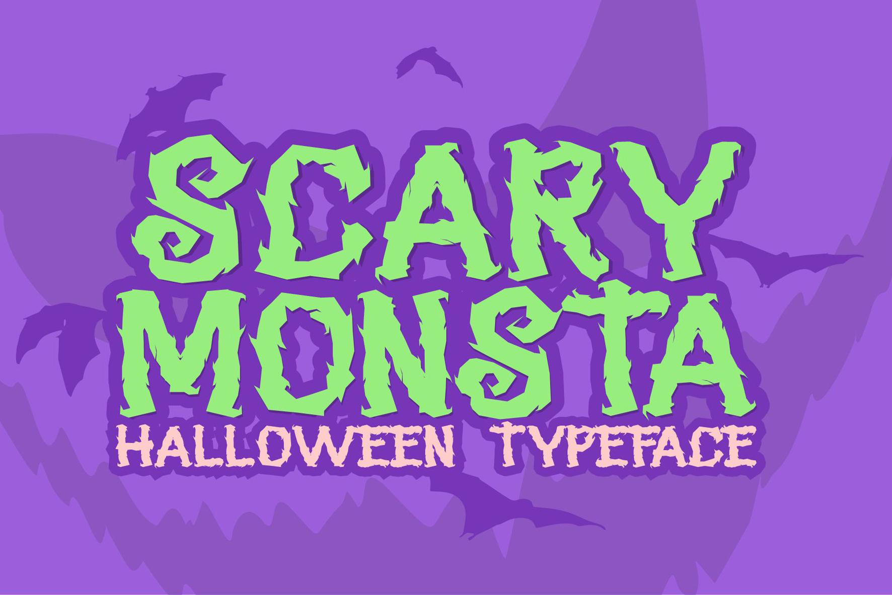 Scary Monsta Font
