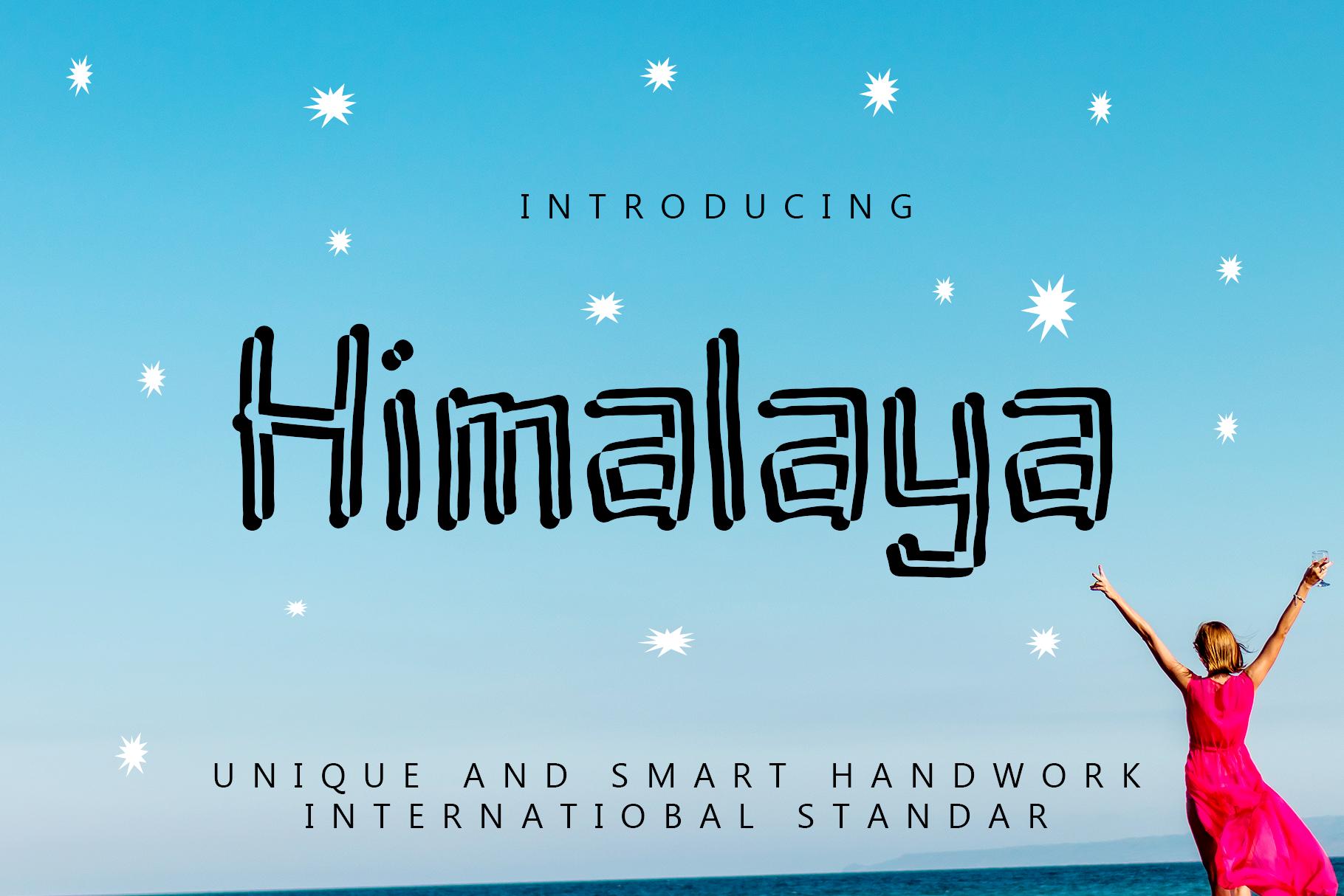 Himalaya Font