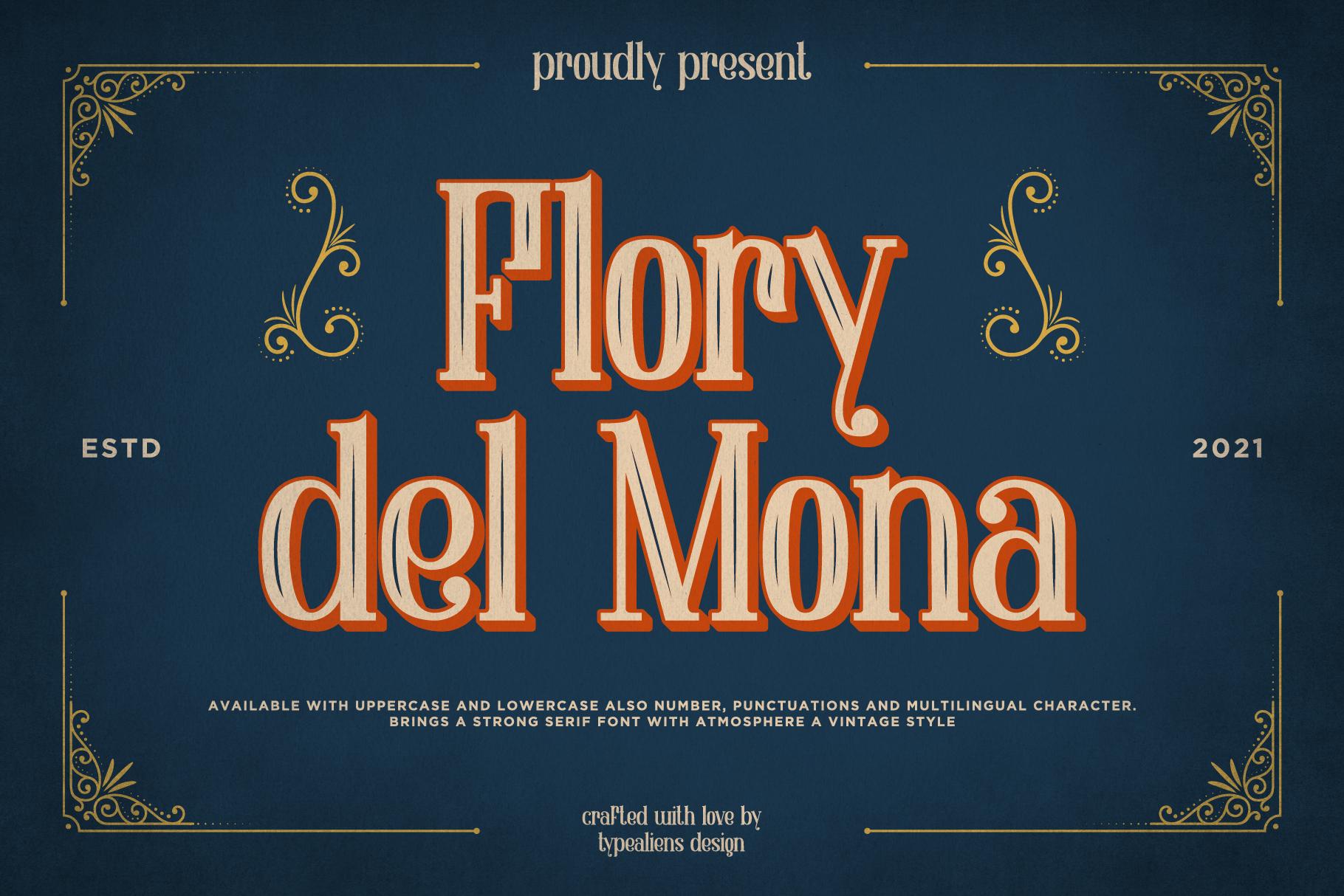 Flory Del Mona Font