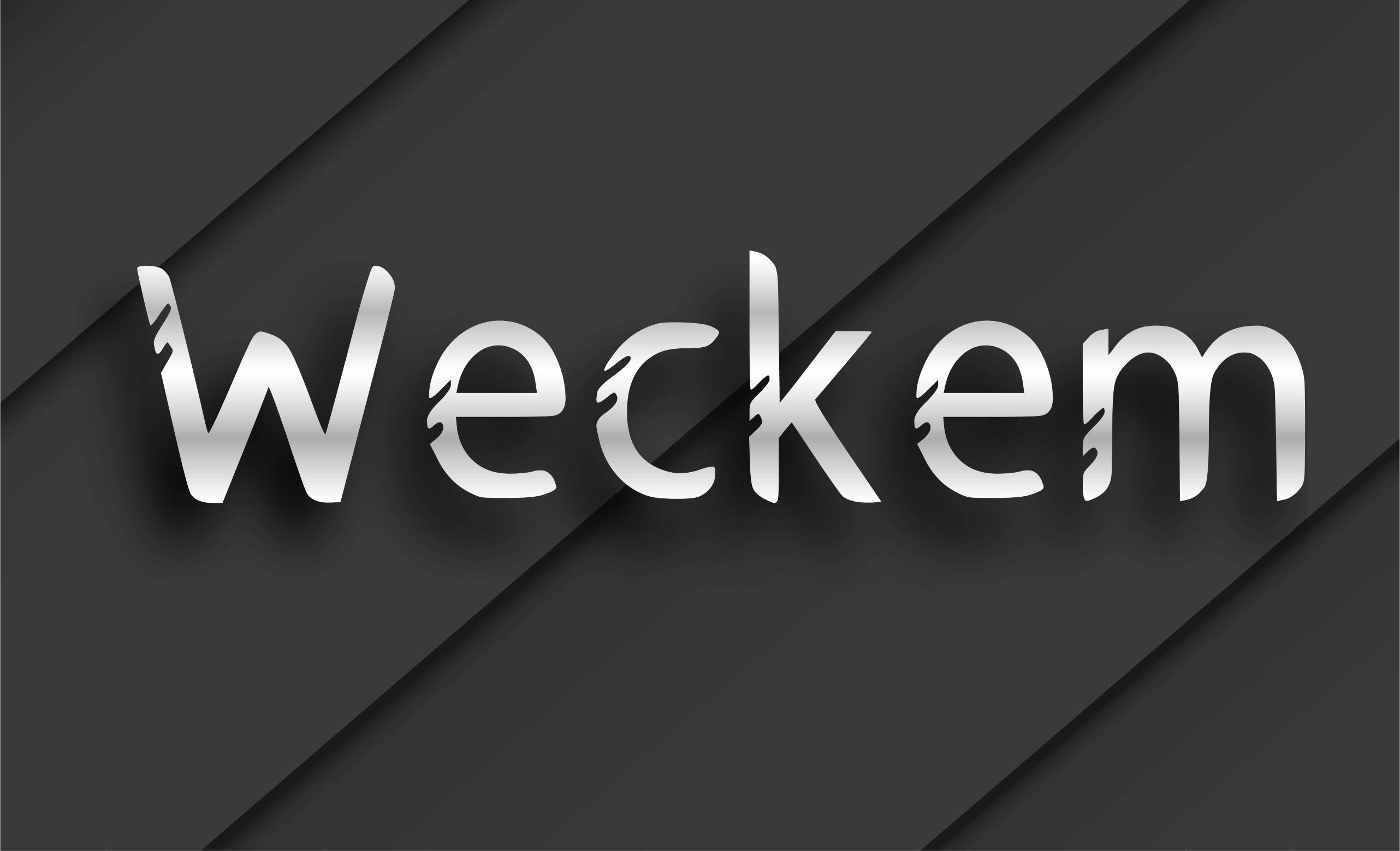 Weckem Font